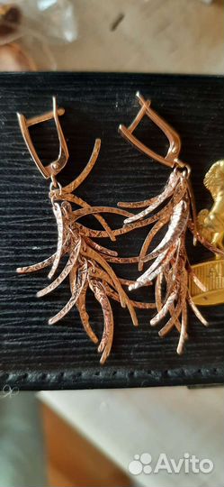 Серьги серебро