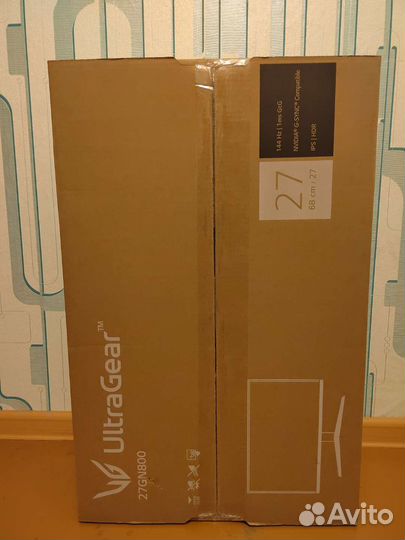 Монитор 144 гц 27 lg ultragear 27gn800-b