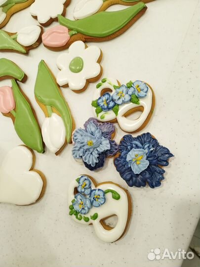 Пряники имбирные ручной работы