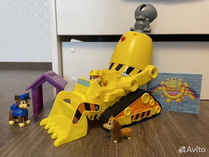 Бульдозер крепыша Щенячий патруль