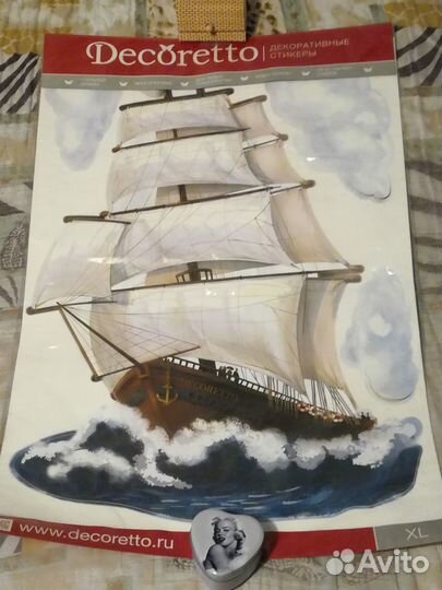 Декор «кораблик»