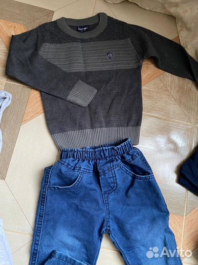 Детские вещи пакетом на мальчика 86 92