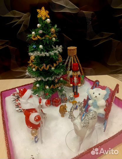 Зимняя поделка 