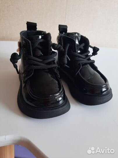 Ботинки демисезонные для девочки 21 размер