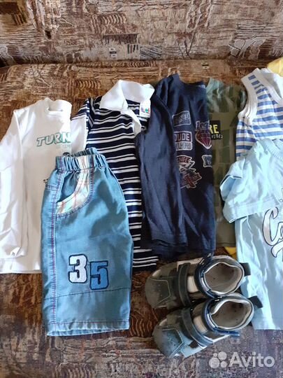 Вещи пакетом на мальчика 92 104