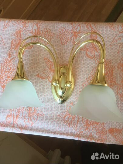 Настенные и потолочный светильники бра 4 шт