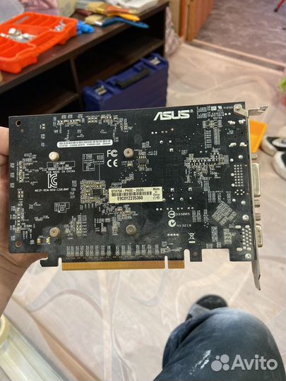 Видеокарта asus GTX 750 2gb