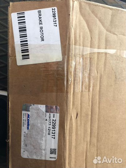 Тормозные диски GM chevrolet camaro