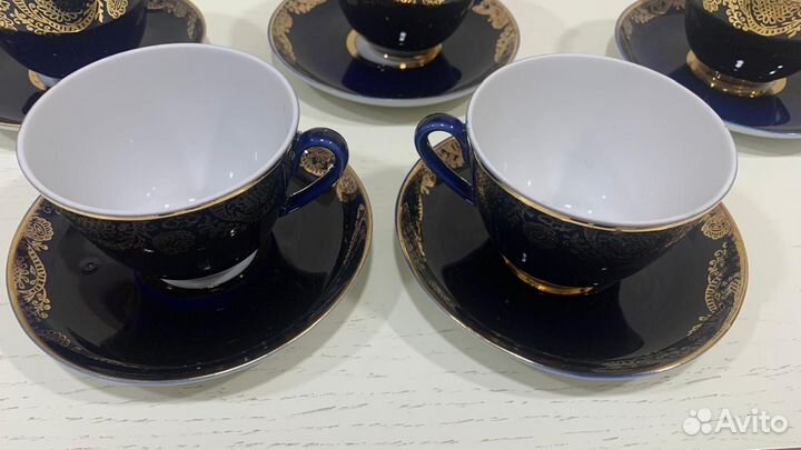 Чайная пара лфз cobalt
