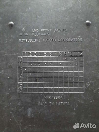 Коврики mitsubishi ASX