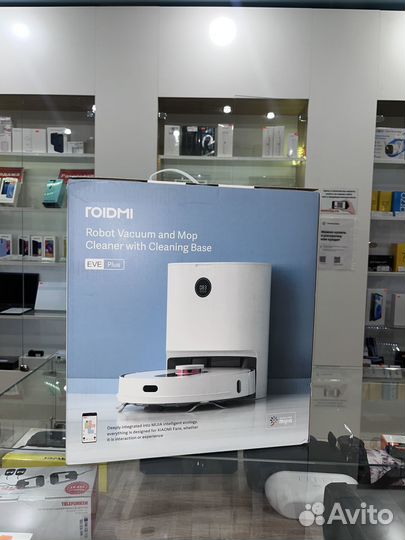 Робот Пылесос Roidmi Eve Plus / Самоочистка