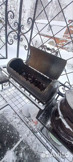 Мангальная зона под крышей бу