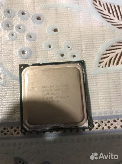 Процессор core 2 duo e8200