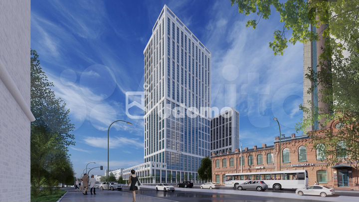 3-к. квартира, 67,1 м², 21/32 эт.