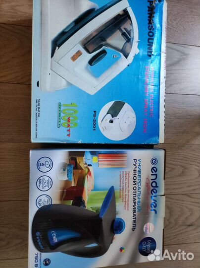 Отпариватель и утюг