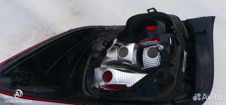 Задняя фара на Renault logan 2