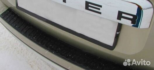 Накладка на задний бампер Рено Дастер