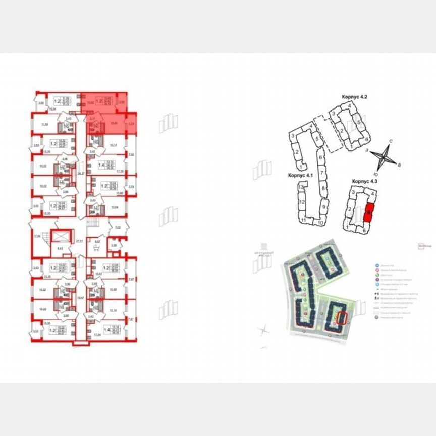 1-к. квартира, 32,4 м², 1/4 эт.