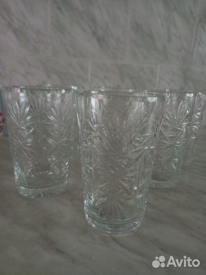 Хрустальные стаканы СССР
