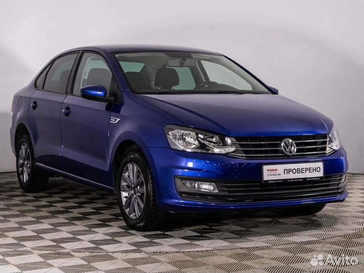 Volkswagen Polo 1.6 AT, 2019, 93 985 км