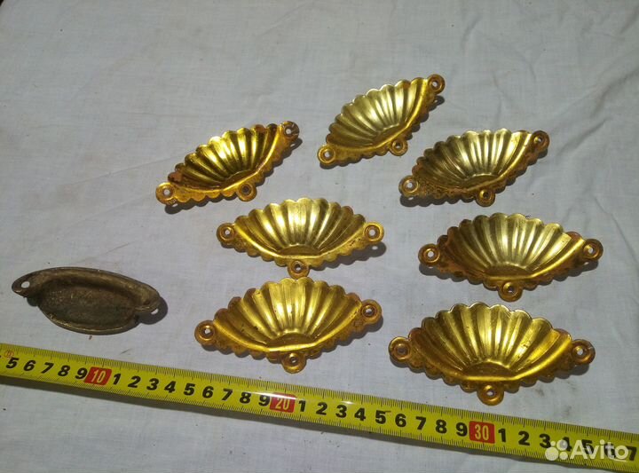 Фурнитура ручки ракушки замок