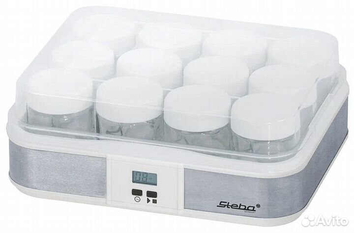 Новая Йогуртница Steba JM 2, белый/серебристый