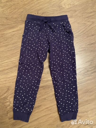 Спортивные штанишки mothercare 5-6 лет сердечки