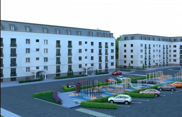 1-к. квартира, 38 м², 1/5 эт.