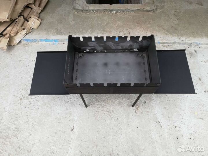 Мангал-чемодан разборный автомобильный