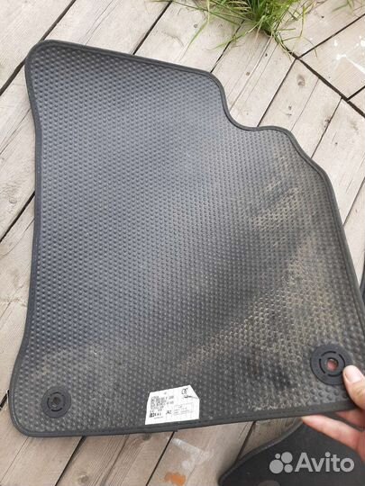 Оригинальные ворсовые коврики Audi A4 B8