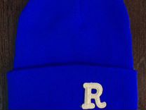 R детская шапка зимняя синяя новая Магазин