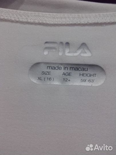 Костюм Fila для тенниса с юбкой-шортами 12-14 лет