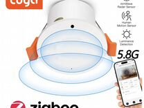 Датчик присутствия ZigBee Model-5.8G + датчик свет