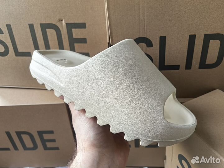 Adidas yeezy slide Bone 38-41 шершавые