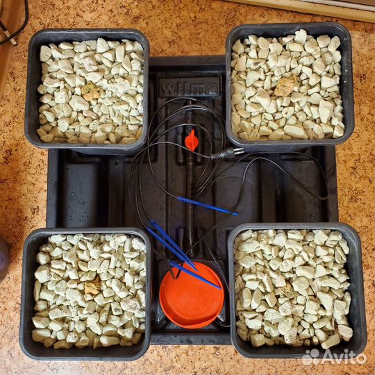 Wilma small 4 pot 6L Гидропонная система