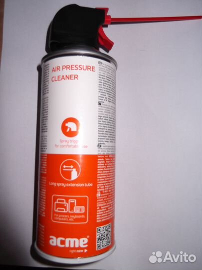 Очиститель высокого давления, сжатый воздух 400ml