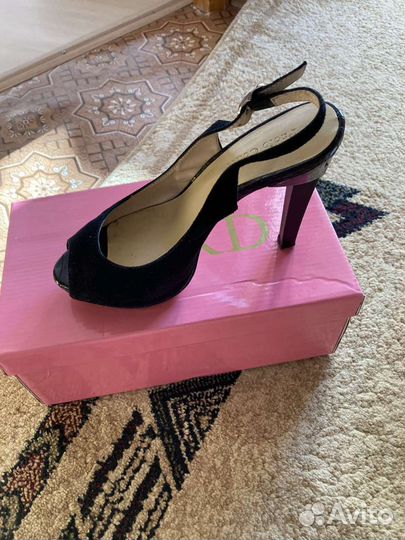 Босоножки женские 36 размер черные