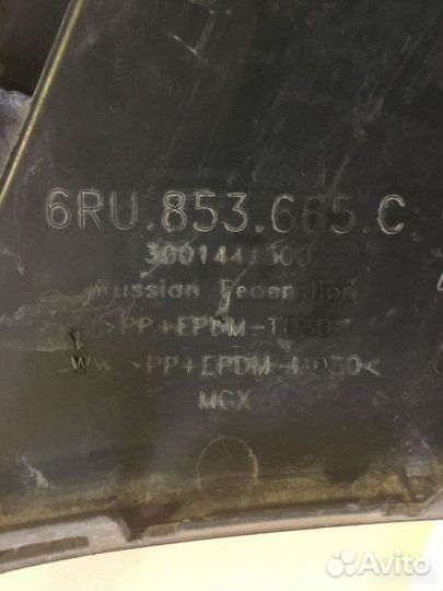 Решетка бампера Volkswagen Polo