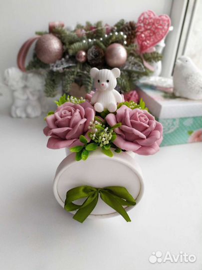 Букет из мыла