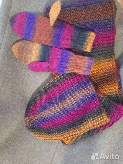 Шапка женская вязаная