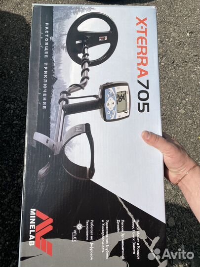 Металлоискатель minelab x terra 705 бу