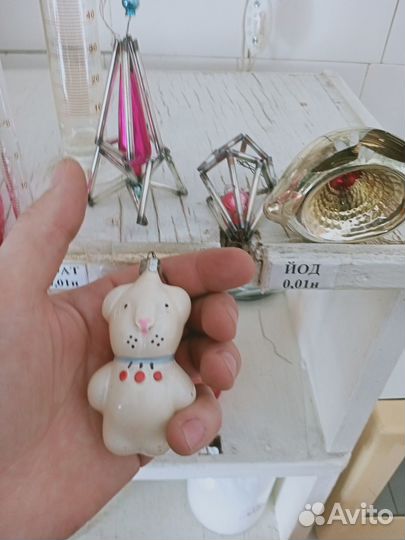 Ёлочные игрушки в рестоврацию