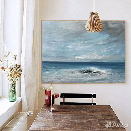 Красивая картина маслом на холсте