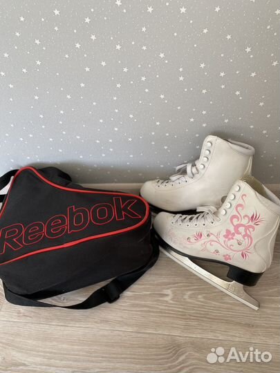 Коньки фигурные женские 38 размер