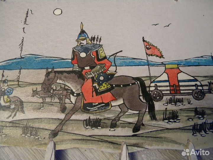 Настенное панно, Монголия