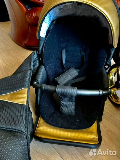 Детская коляска 3 в 1,adamex luciano