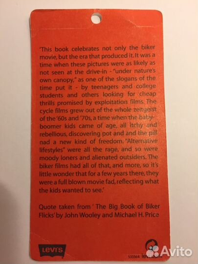 Коллекционная наклейка Levi's Angels Hard As They