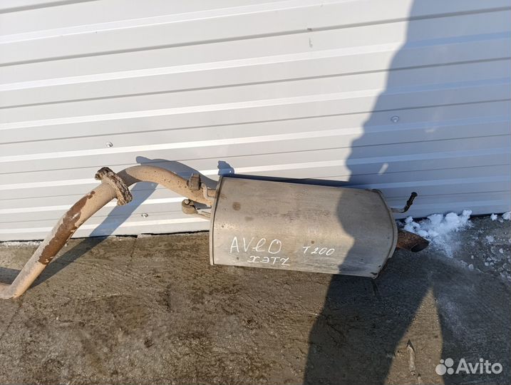 Глушитель Chevrolet Aveo T200 1.4 2003-2008