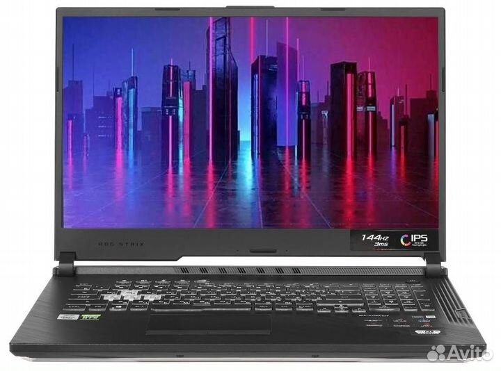 Asus 17.3/144 i7-10750H 6я12п RTX2070/8 16Gb 512Gb