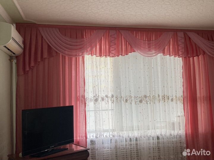 Комплект шторы и покрывало